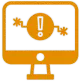 tech stress icon