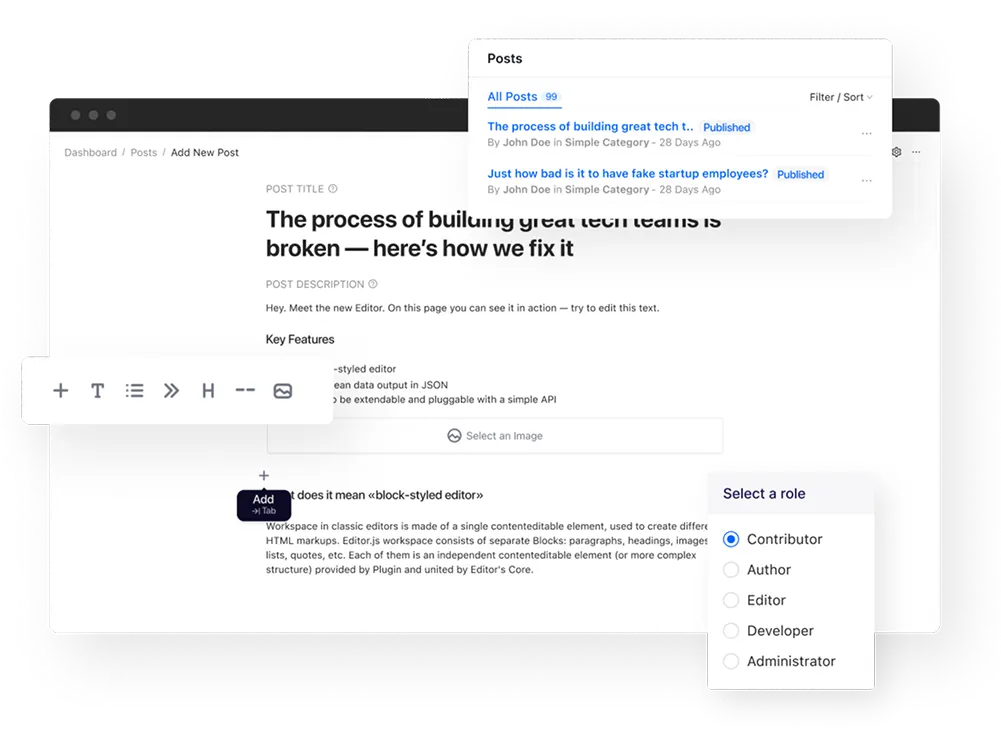 website editoring